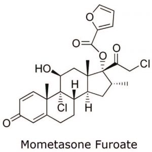 Mometasone Furoate Chemical Structure